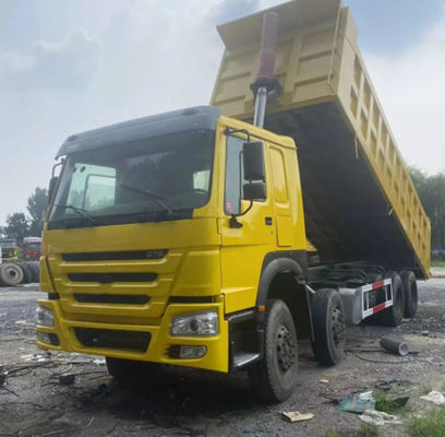 3 Passengers Diesel Tipper Heavy Dump Truck 251hp - 350hp